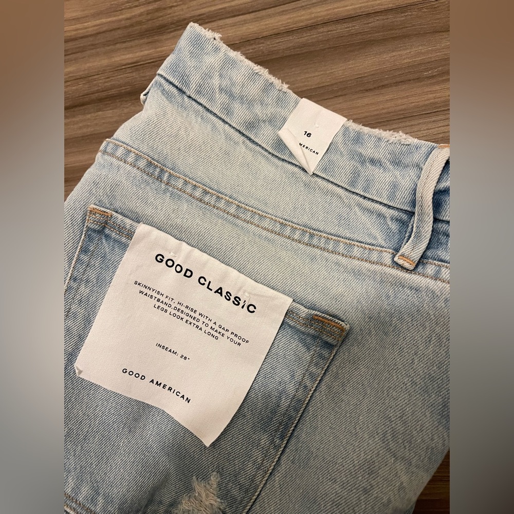 NWT Good American Good Classics (Size 16) - Picture 4 of 5